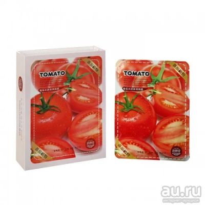 Лот: 15278942. Фото: 1. Тканевая маска с томатом. Уход за лицом 