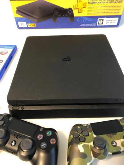 Лот: 17332865. Фото: 1. Sony playstation 4 slim 1tb ps4... Игры для консолей