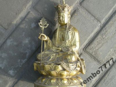 Лот: 5821573. Фото: 1. будда.бронза.23см.камбоджа.фен-шуй... Скульптуры
