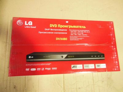 Лот: 8482855. Фото: 1. DVD-плеер LG DVX480. DVD, Blu-Ray плееры