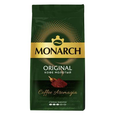 Лот: 24525317. Фото: 1. Кофе молотый MONARCH Original... Чай, кофе, какао