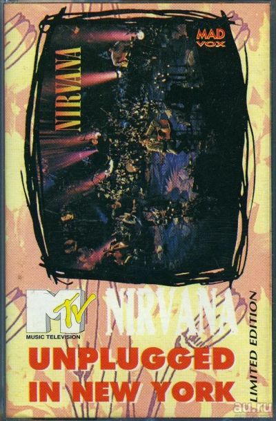 Лот: 9763944. Фото: 1. Nirvana - MTV Unplugged In New... Аудиозаписи