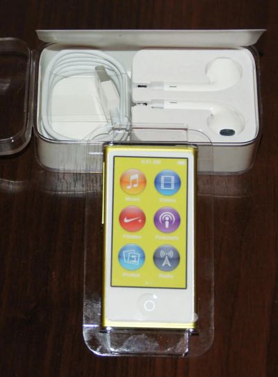 Лот: 8298702. Фото: 1. Apple iPod nano 7 16Gb *Новый*. Медиаплееры