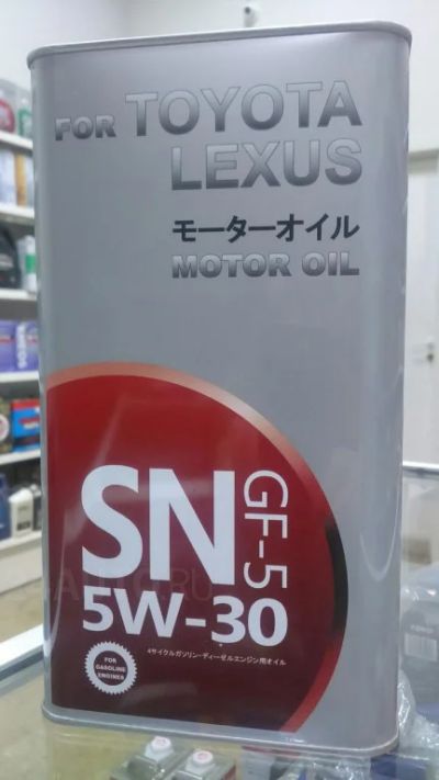 Лот: 7615240. Фото: 1. Масло Toyota Lexus ff 5-30 синтетика... Масла, жидкости
