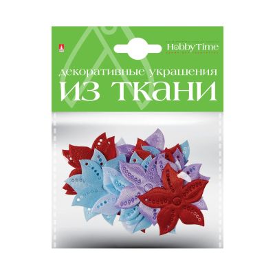 Лот: 25012299. Фото: 1. Декоративные украшения из ткани... Материалы для ручной работы