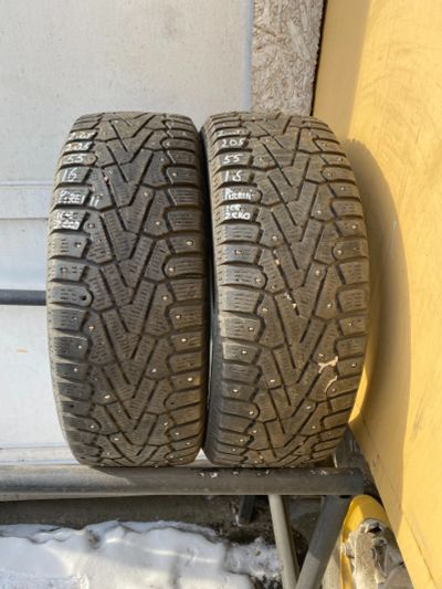 Лот: 21451893. Фото: 1. 2шт. 205-55-R16 Pirelli Ice Zero. Шины