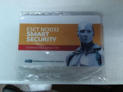 Лот: 1129270. Фото: 1. ESET NOD32 Smart Security - продление... Системные