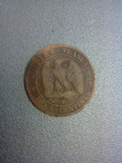 Лот: 8529632. Фото: 1. 10 центимес 1855 год Франция. Европа