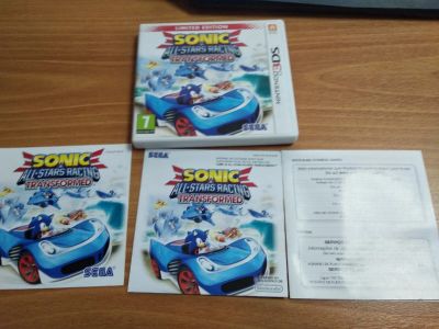 Лот: 15090303. Фото: 1. Sonic All Stars Racing Transformed... Игры для консолей