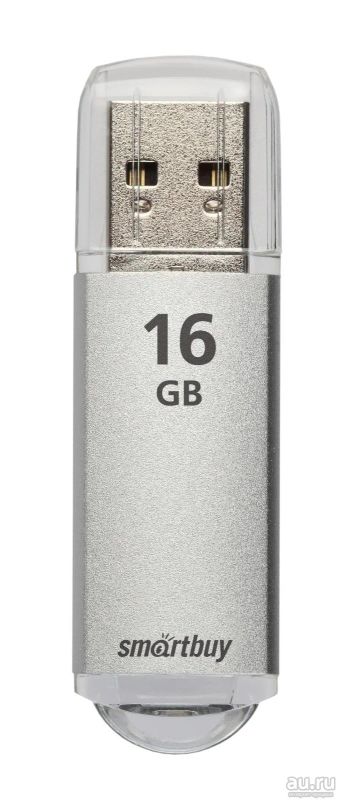Лот: 17697453. Фото: 1. Флешка USB 2.0 16GB SmartBuy V-Cut... USB-флеш карты