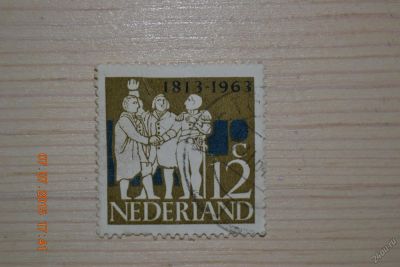 Лот: 5765980. Фото: 1. Марка Нидерланды 1963г. Марки