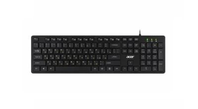 Лот: 24948546. Фото: 1. Клавиатура USB Acer OKW122, черный... Клавиатуры и мыши