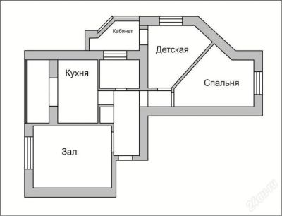 Лот: 2187701. Фото: 1. Собственник продает 3-комн. в... Квартиры, студии