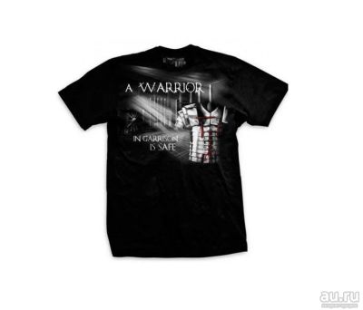 Лот: 9938426. Фото: 1. Футболка ranger up a warrior in... Одежда для боевых искусств