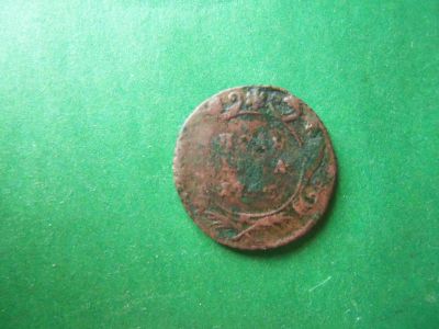 Лот: 18869039. Фото: 1. Полушка 1745г. Россия до 1917 года