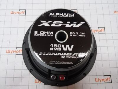 Лот: 6462593. Фото: 1. Alphard Hannibal X8-W - Эстрадная... Акустика автомобильная