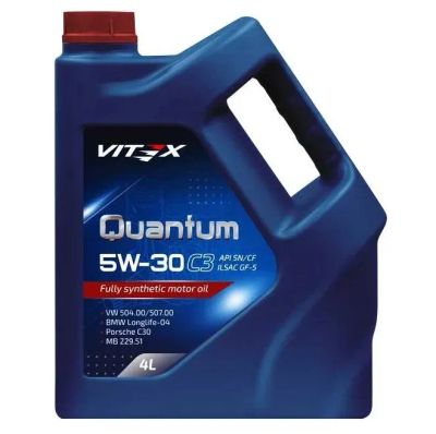 Лот: 24570941. Фото: 1. Масло моторное Vitex Quantun C3... Масла, жидкости