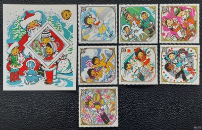 Лот: 17549178. Фото: 1. 1983. Монголия. 10-летие Детского... Марки
