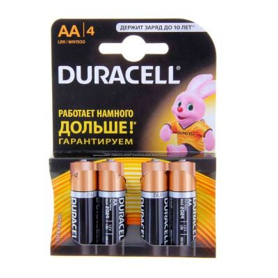 Лот: 11293883. Фото: 1. Батарейка Duracell АА(06) Basic... Батарейки, аккумуляторы, элементы питания