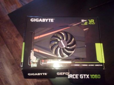 Лот: 11249045. Фото: 1. Gygabyte GTX 1060 3gb, Гарантия... Видеокарты