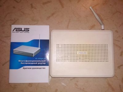 Лот: 21972795. Фото: 1. Роутер ASUS WL-500G Premium v2. Маршрутизаторы (роутеры)