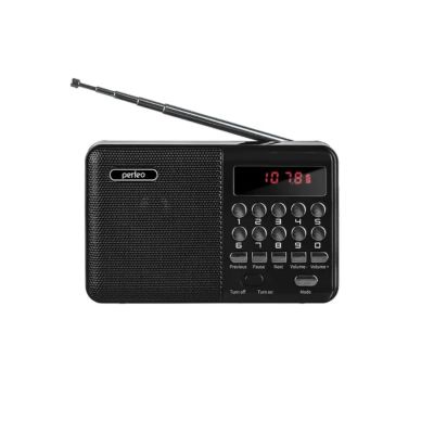 Лот: 21515879. Фото: 1. Радиоприёмник Perfeo PALM (FM... Портативные, беспроводные колонки
