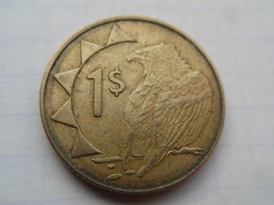 Лот: 8519856. Фото: 1. Намибия 1 доллар 2008. Африка