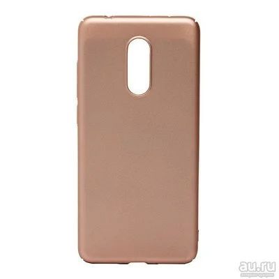 Лот: 13006802. Фото: 1. Чехол Xiaomi Redmi 5 Пластик Золото... Чехлы, бамперы