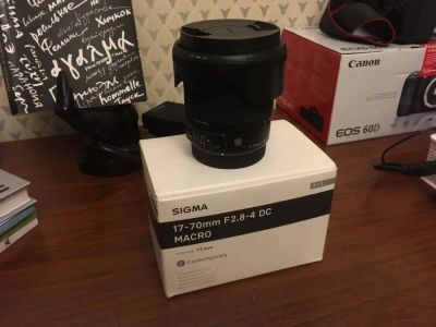 Лот: 12628434. Фото: 1. Sigma AF 17-70mm f/2.8-4.0 DC... Объективы