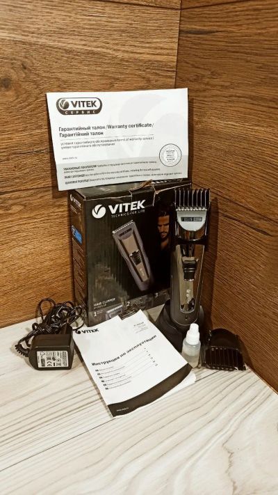 Лот: 20229674. Фото: 1. Машинка для стрижки VITEK VT-2572... Укладка и стрижка волос, бритьё, эпиляция