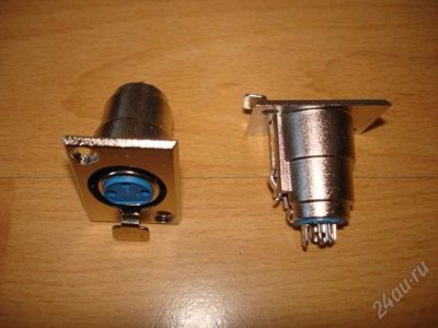 Лот: 2807884. Фото: 1. Терминалы микрофонные Cannon MS... Разъёмы