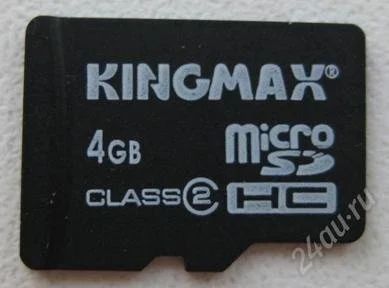Лот: 851822. Фото: 1. microSD 4Gb. Новая!!! class 2. USB-флеш карты