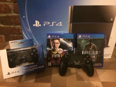 Лот: 4666110. Фото: 1. Playstation 4 (ps4) полный комплект... Игровые приставки, консоли