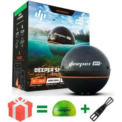 Лот: 16627166. Фото: 1. Эхолот Deeper PRO Plus +2. Эхолоты