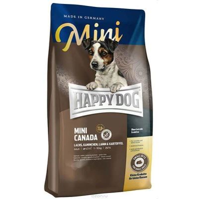Лот: 14024188. Фото: 1. Happy Dog (Хэппи Дог) Лосось/Кролик... Корма