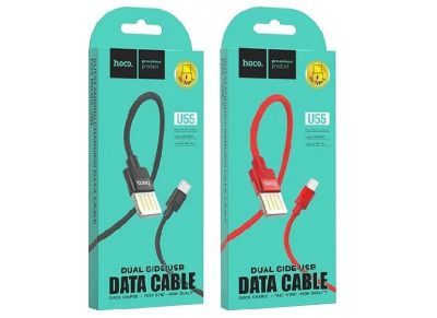 Лот: 14924532. Фото: 1. USB кабель HOCO U55 Outstanding... Дата-кабели, переходники