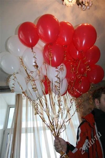 Лот: 2189290. Фото: 1. Воздушные шары гелиевые стандарт... Воздушные шары