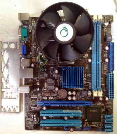 Лот: 16226659. Фото: 1. Материнская плата ASUS P5G41T-M... Материнские платы