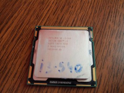 Лот: 8028918. Фото: 1. Intel Core i3-540 (2 ядра, 4M... Процессоры