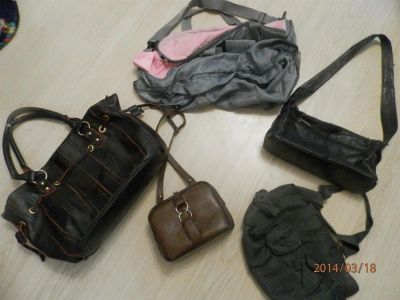 Лот: 3880622. Фото: 1. 5 сумок: большая спортивная, саквояж... Сумки
