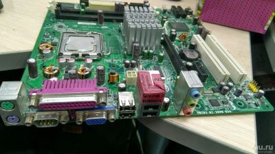 Лот: 10467418. Фото: 1. Материнская плата intel d945gcnl... Материнские платы