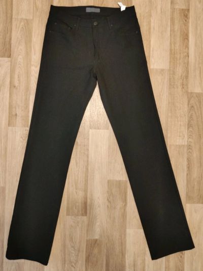 Лот: 16707978. Фото: 1. Джинсы (брюки) мужские, чёрные... Брюки, джинсы, шорты
