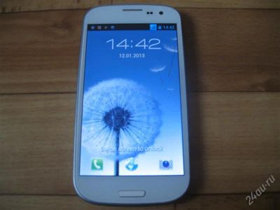 Лот: 2415228. Фото: 1. Galaxy S3.4.8" Андроид 4.0.4.Обмен... Смартфоны