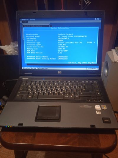 Лот: 25759234. Фото: 1. Ноутбук HP Compaq 6710b. Ноутбуки