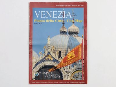 Лот: 23281110. Фото: 1. Venezia. Pianta della Citta -... Карты и путеводители