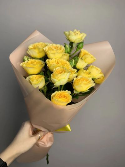 Лот: 25727638. Фото: 1. 3. Букет- комплимент из кустовых... Свежие цветы
