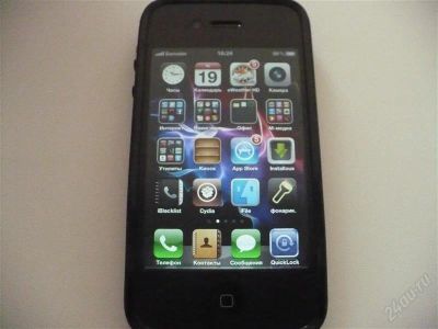 Лот: 1706844. Фото: 1. iPhone 4 16 gb РСТ (обмен на Андройд... Смартфоны