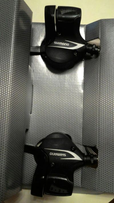 Лот: 6115176. Фото: 1. Шифтеры (комплект) Shimano Acera... Запчасти