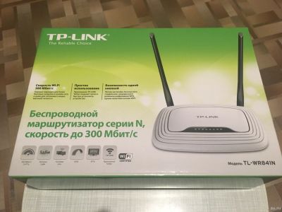 Лот: 15080323. Фото: 1. Wi-Fi роутер TP-LINK TL-WR841N. Маршрутизаторы (роутеры)