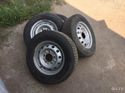 Лот: 14335220. Фото: 1. Зимняя резина с дисками на ниву. Шины на дисках